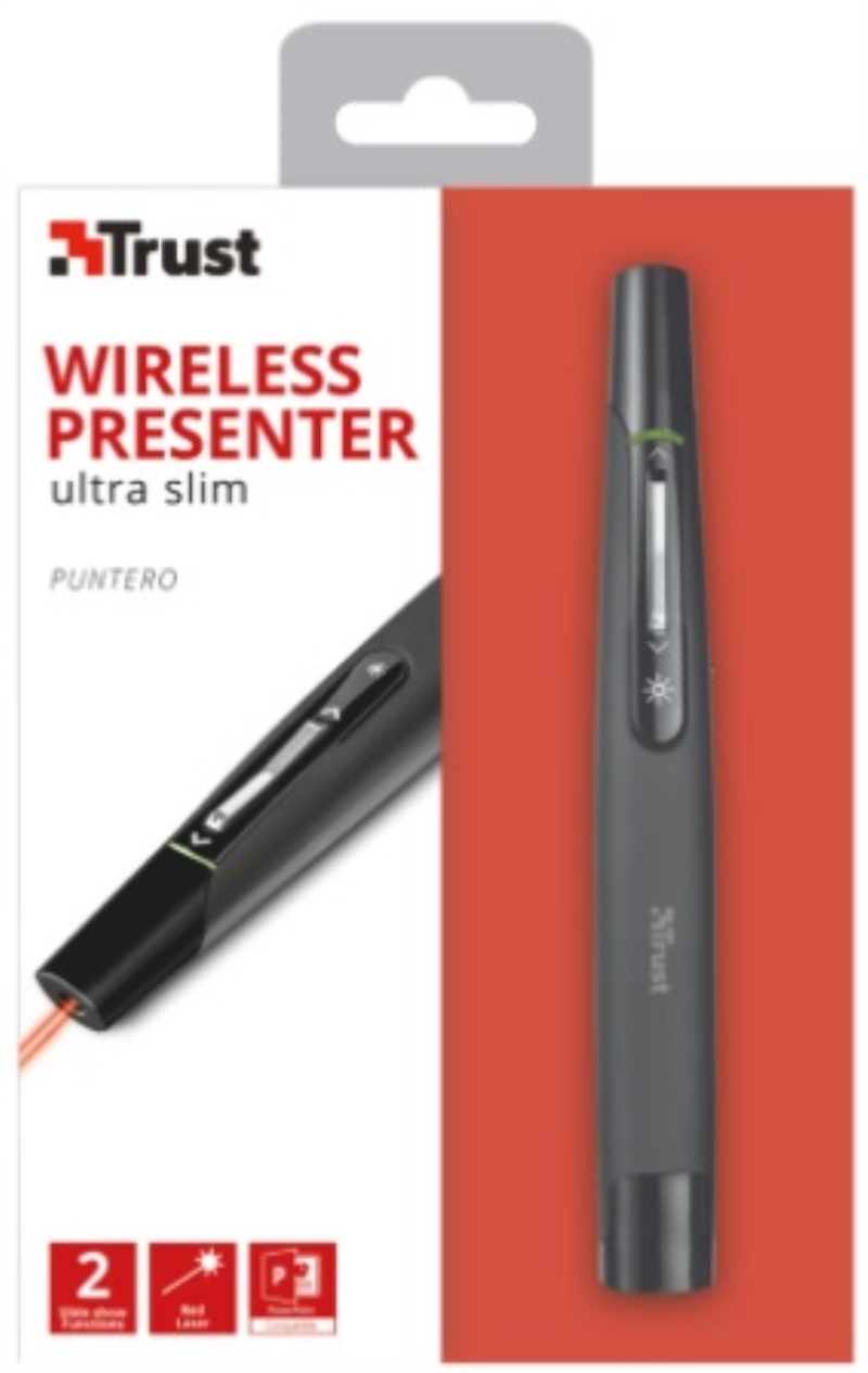 TRUST Telecomando per presentazioni Trust Puntero Presenter con laser